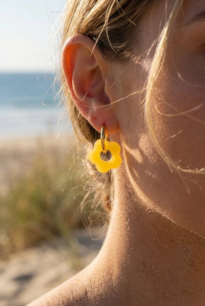 Boucles d’oreilles en acier inoxydable