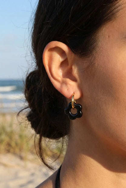 Boucles d’oreilles en acier inoxydable