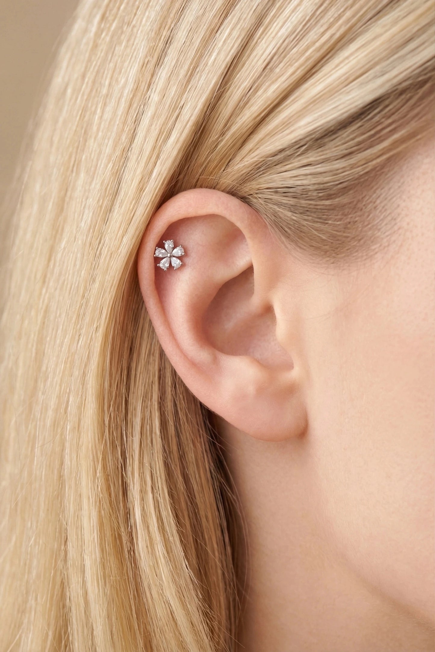 Piercings en acier inoxydable