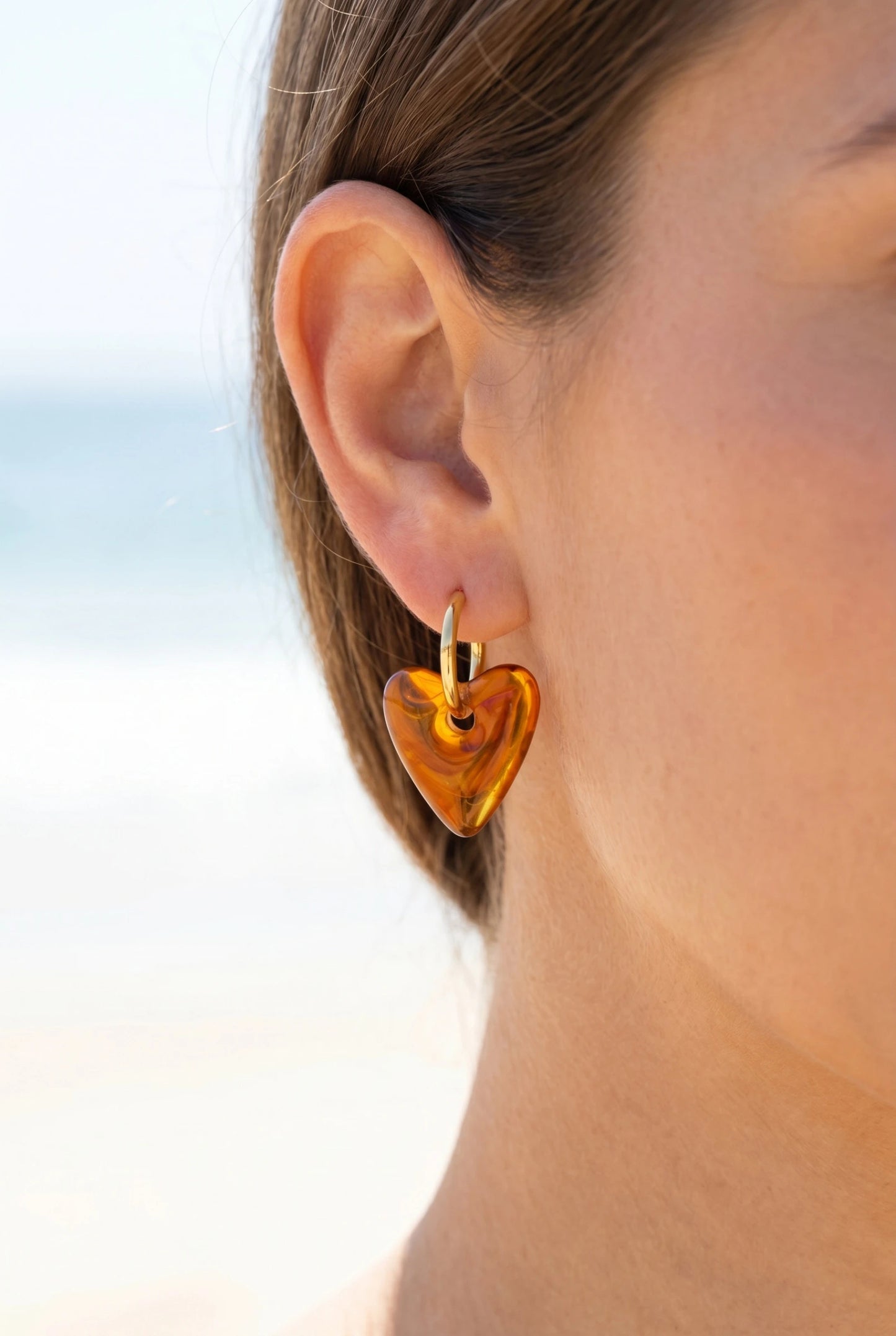 Boucles d’oreilles en acier inoxydable