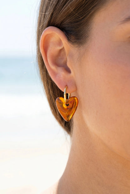 Boucles d’oreilles en acier inoxydable