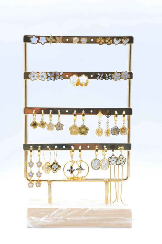 Lots de bijoux avec présentoir