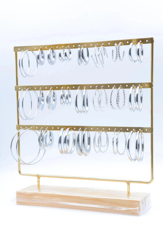 Lots de bijoux avec présentoir