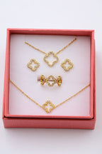 Parure - Boite - Acier Inoxydable - DORÉ