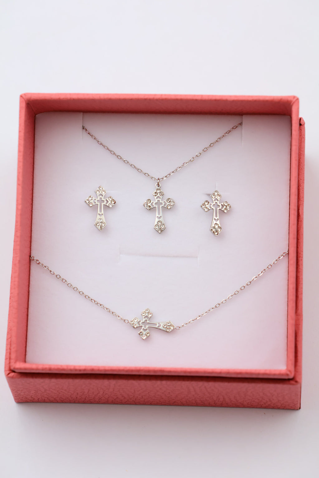 Parure - Boite - Acier Inoxydable - ARGENT