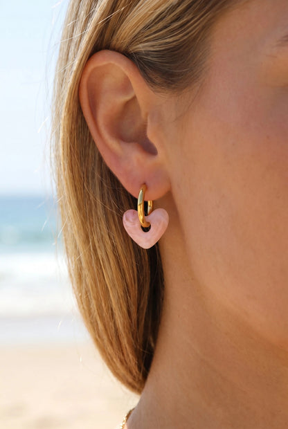 Boucles d’oreilles en acier inoxydable