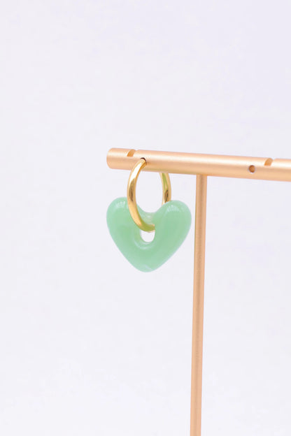 Boucles d’oreilles en acier inoxydable