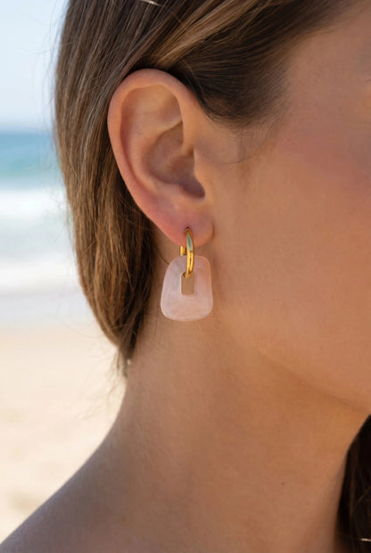 Boucles d’oreilles en acier inoxydable