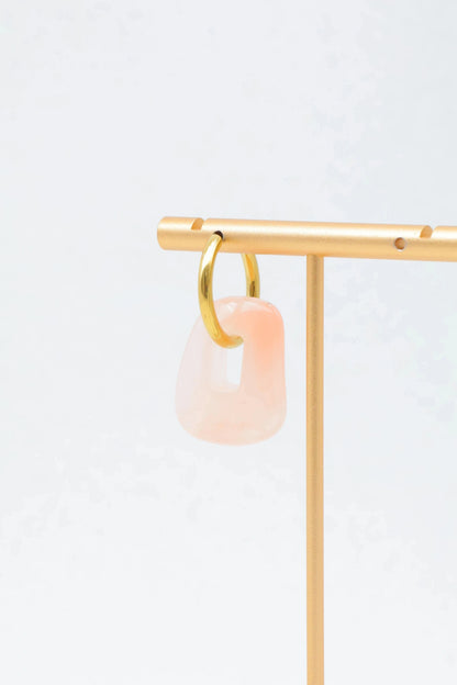 Boucles d’oreilles en acier inoxydable