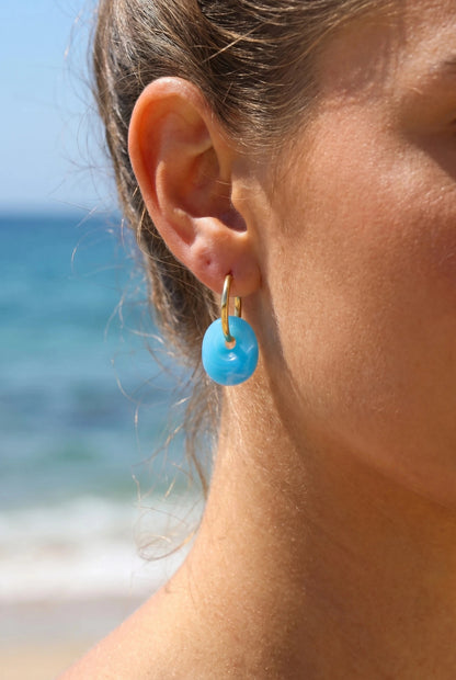 Boucles d’oreilles en acier inoxydable