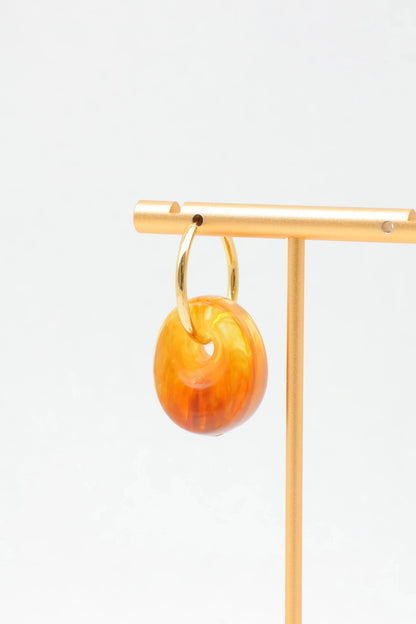 Boucles d’oreilles en acier inoxydable