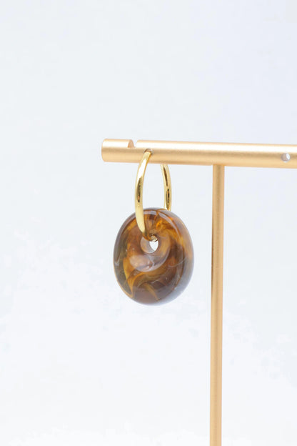 Boucles d’oreilles en acier inoxydable