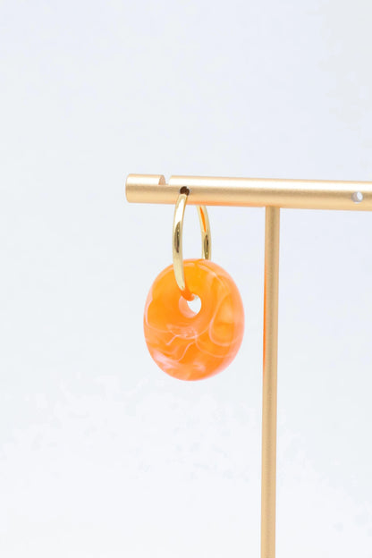 Boucles d’oreilles en acier inoxydable