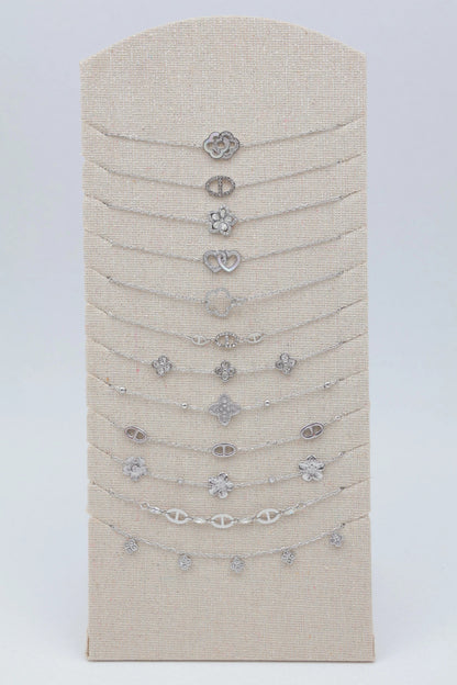 Lots de bijoux avec présentoir