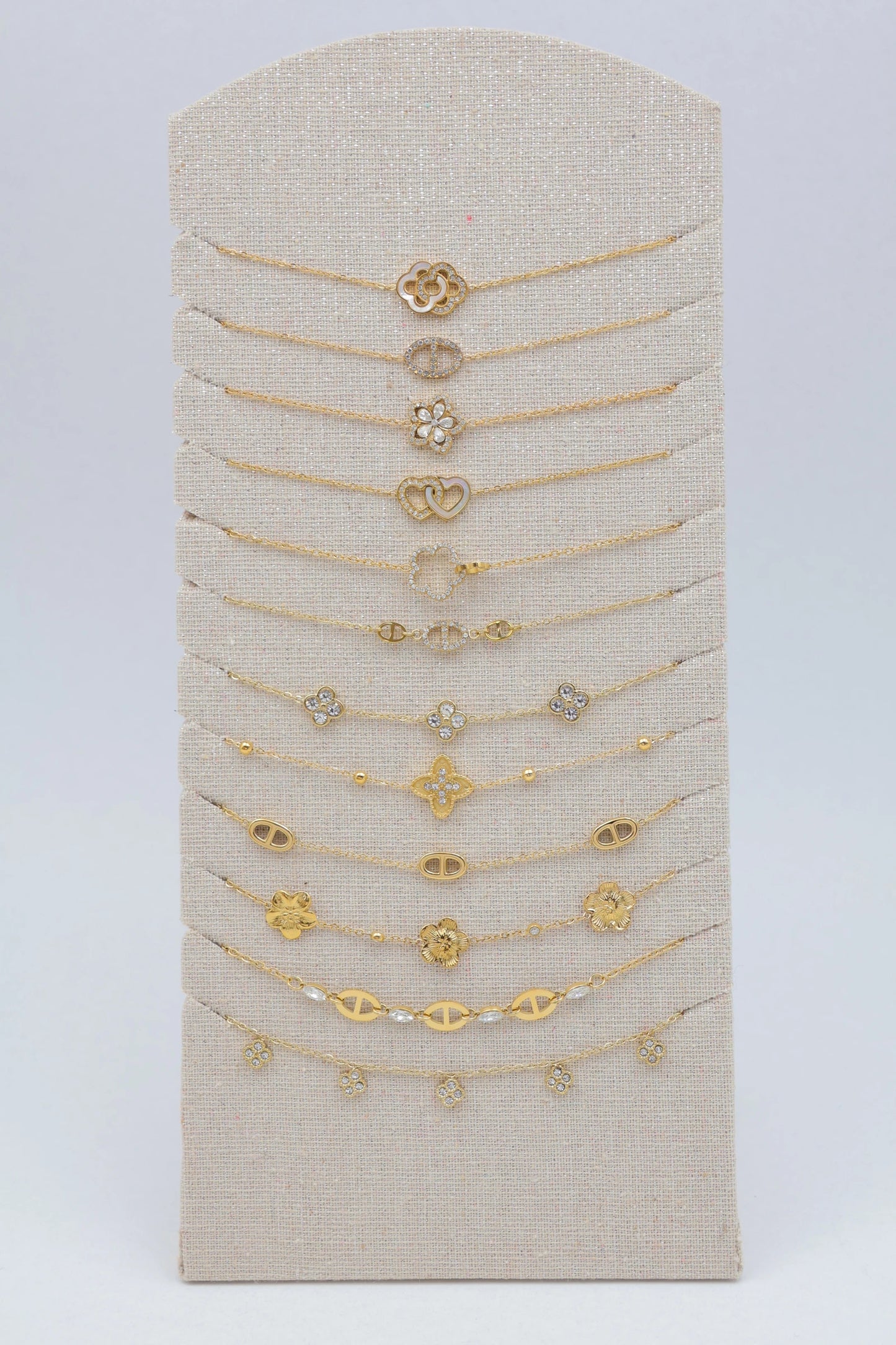 Lots de bijoux avec présentoir