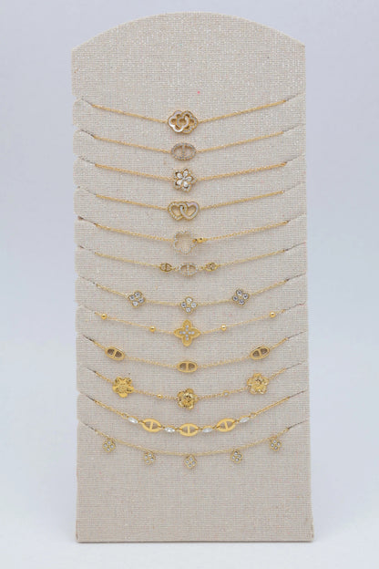 Lots de bijoux avec présentoir
