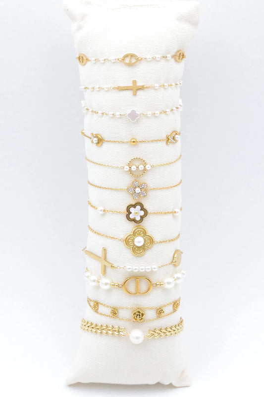 Lots de bijoux avec présentoir