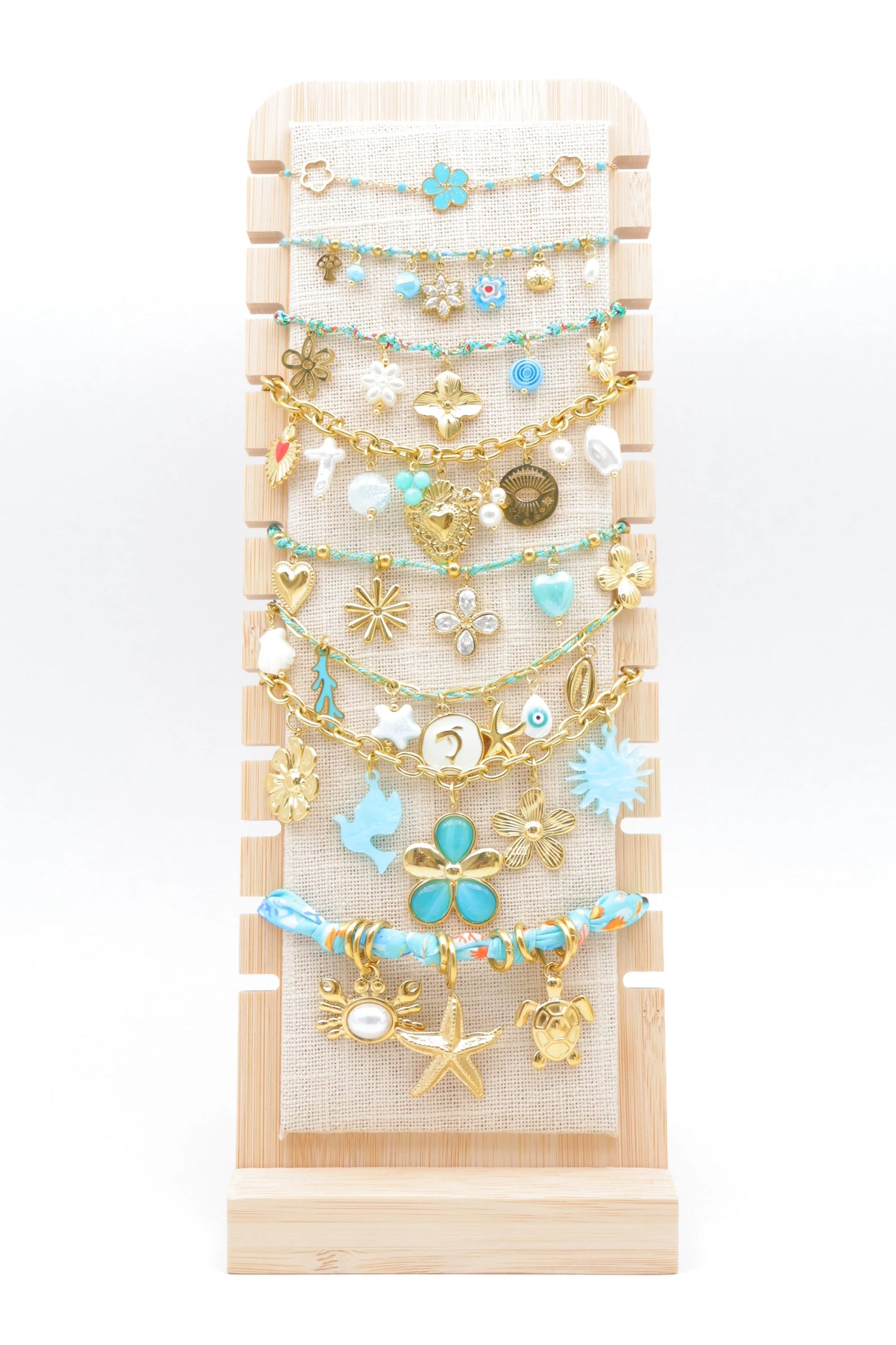 Lots de bijoux avec présentoir