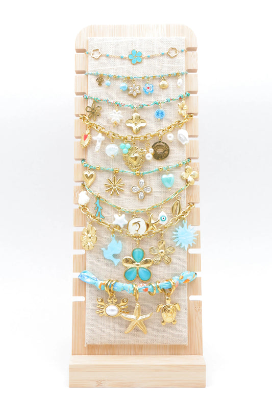 Lots de bijoux avec présentoir