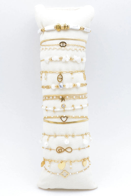 Lots de bijoux avec présentoir
