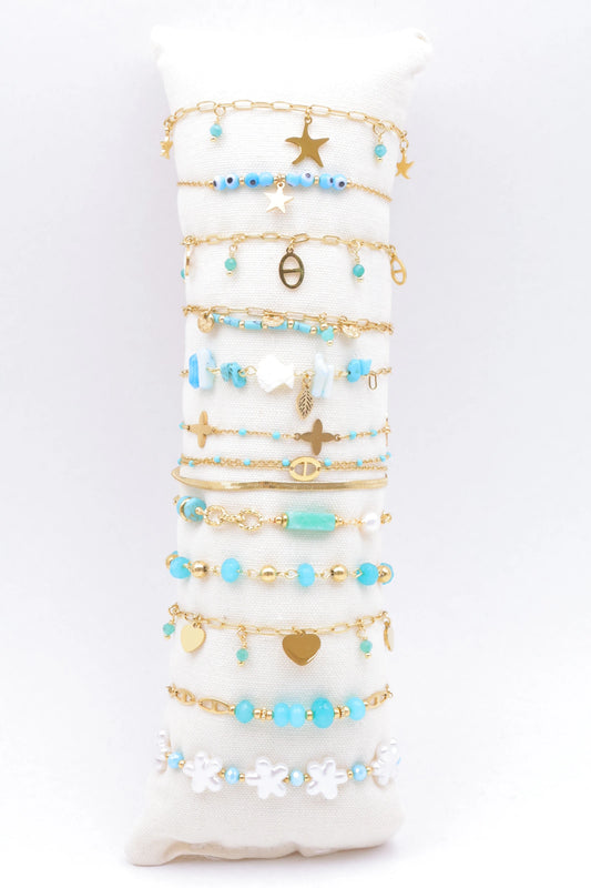 Lots de bijoux avec présentoir