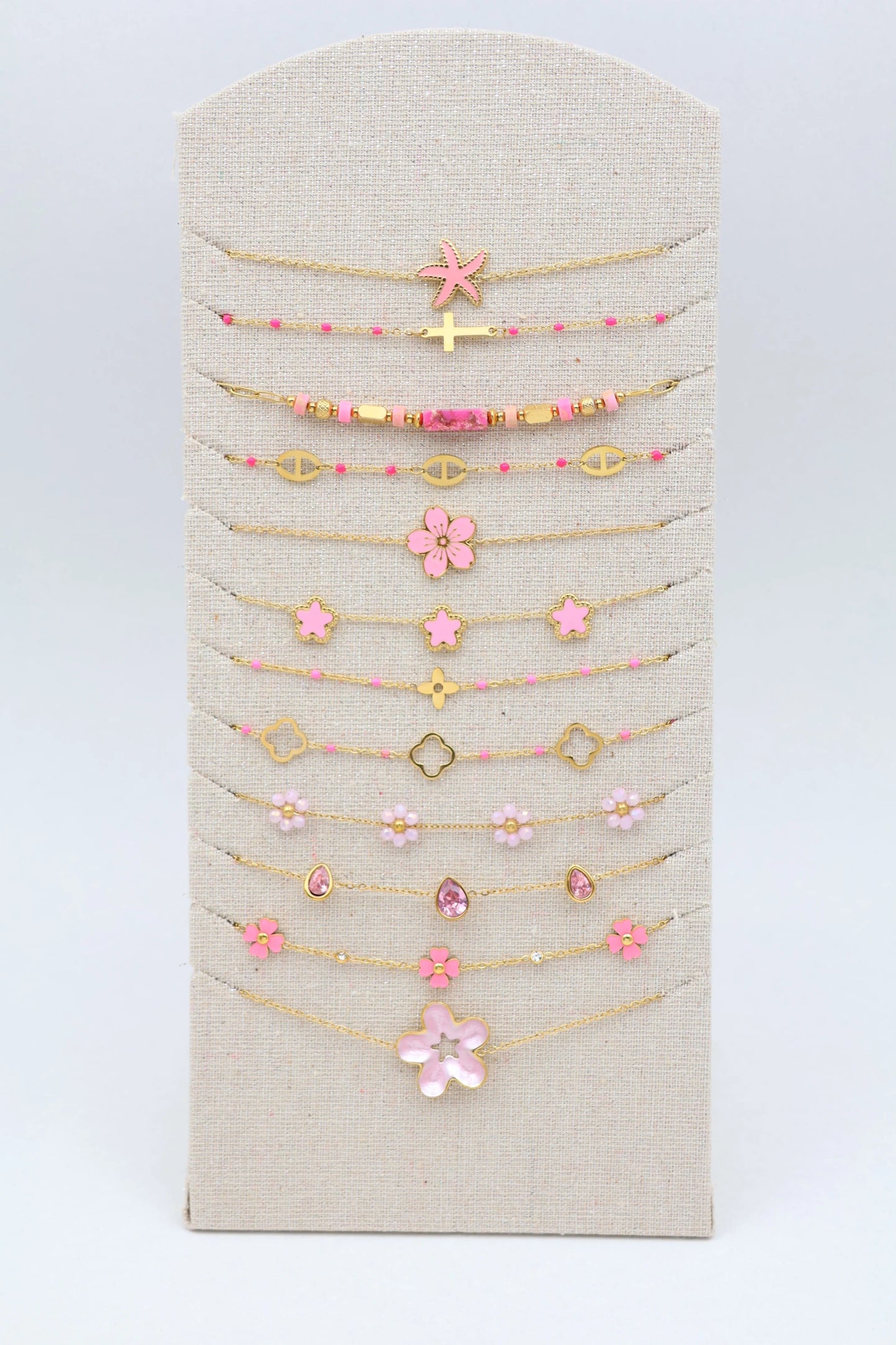 Lots de bijoux avec présentoir