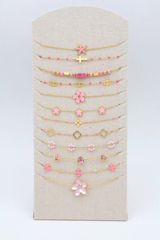 Lots de bijoux avec présentoir