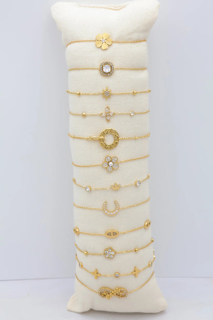 Bracelets en acier inoxydable