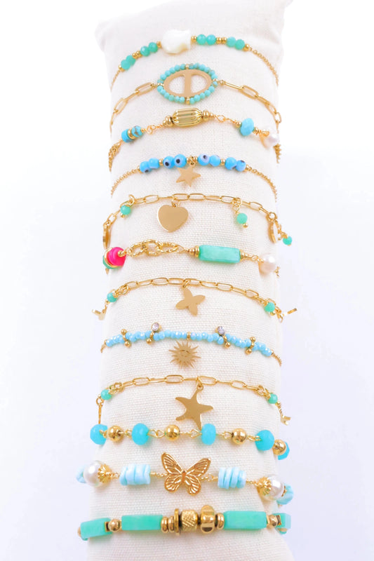 Lots de bijoux avec présentoir