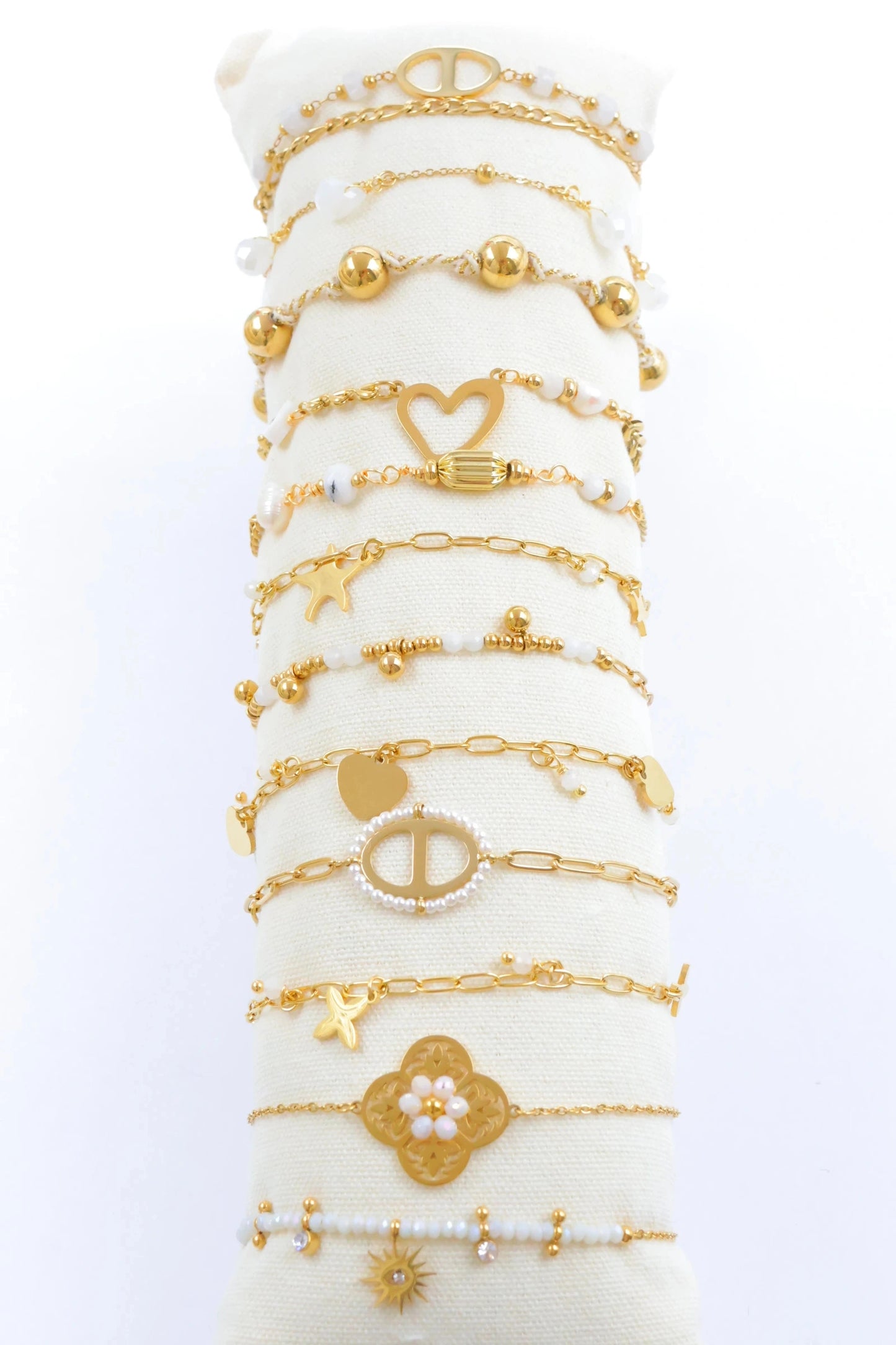 Lots de bijoux avec présentoir