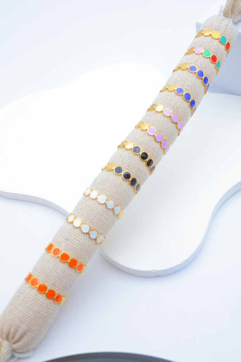 Ensemble de bagues en acier inoxydable ajustable avec coussin - MULTICOLORE