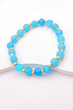Bracelet en acier inoxydable - BLEU