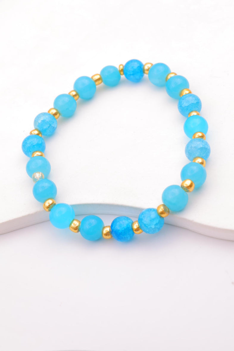 Bracelet en acier inoxydable - BLEU