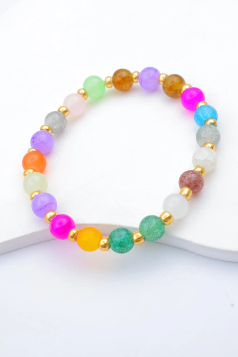 Bracelet en acier inoxydable - MULTICOLORE