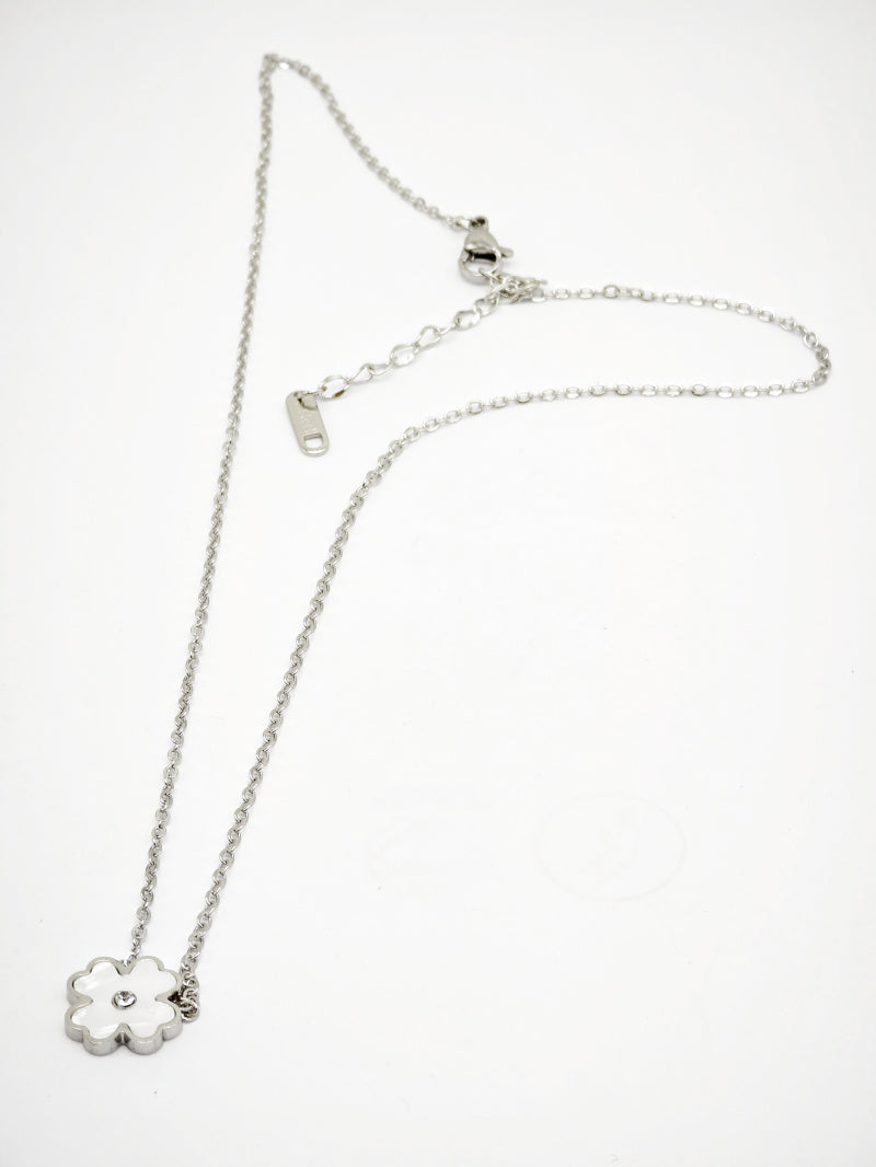 Collier en acier inoxydable - ARGENT
