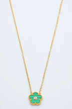 Collier en acier inoxydable - VERT