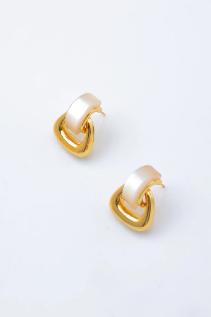 Boucles d’oreilles en acier inoxydable