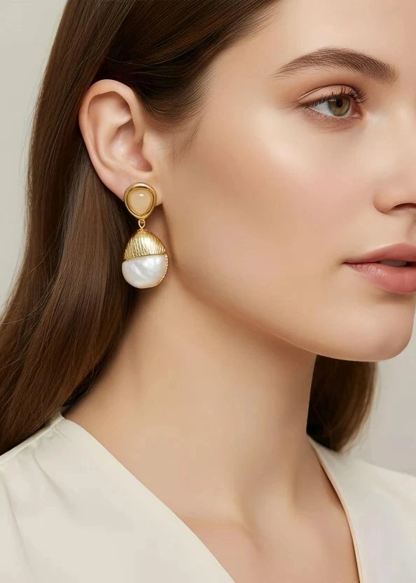 Boucles d’oreilles en acier inoxydable