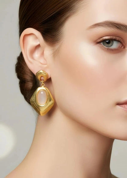 Boucles d’oreilles en acier inoxydable