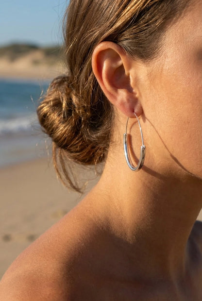 Boucles d’oreilles en acier inoxydable