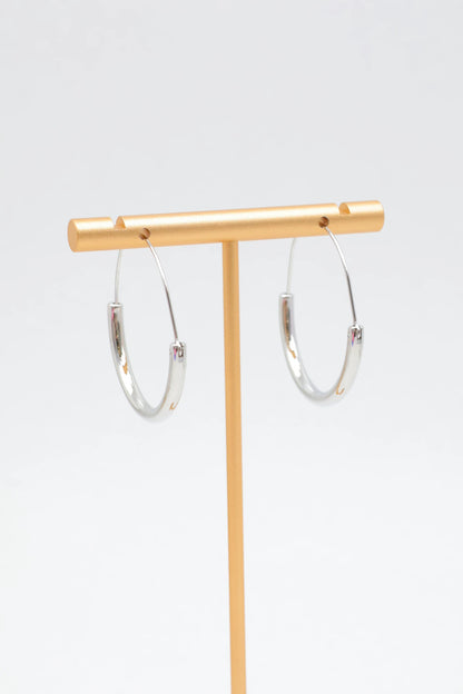 Boucles d’oreilles en acier inoxydable