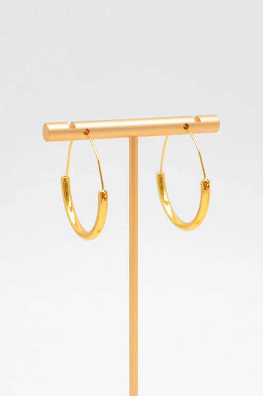 Boucles d’oreilles en acier inoxydable