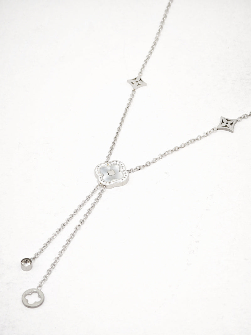 Collier en acier inoxydable - ARGENT