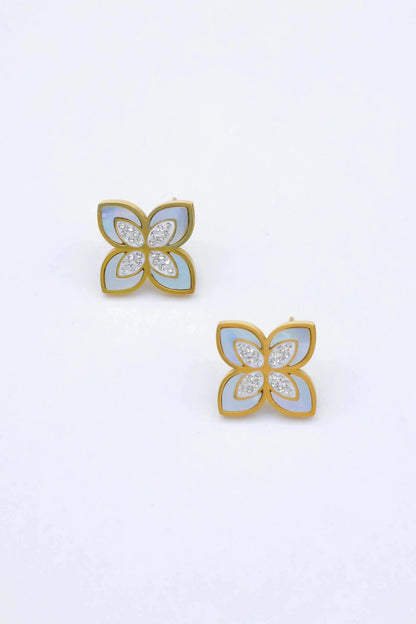 Boucles d’oreilles en acier inoxydable