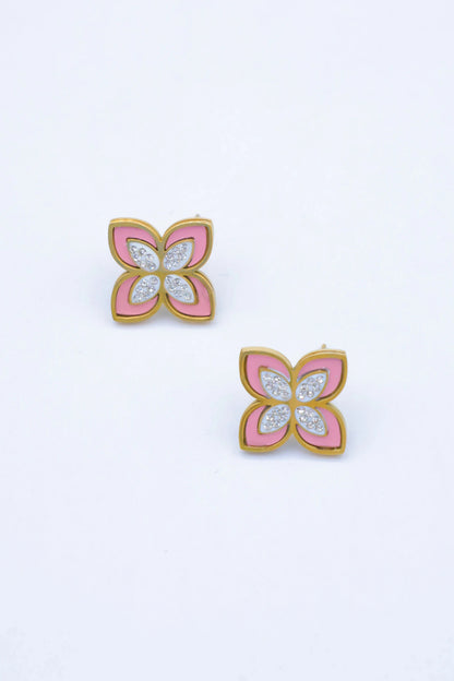 Boucles d’oreilles en acier inoxydable