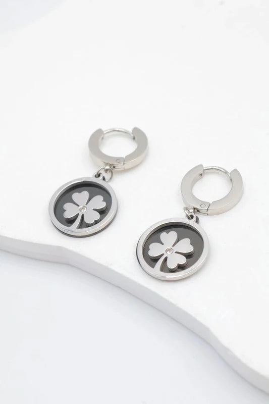 Boucles d’oreilles en acier inoxydable