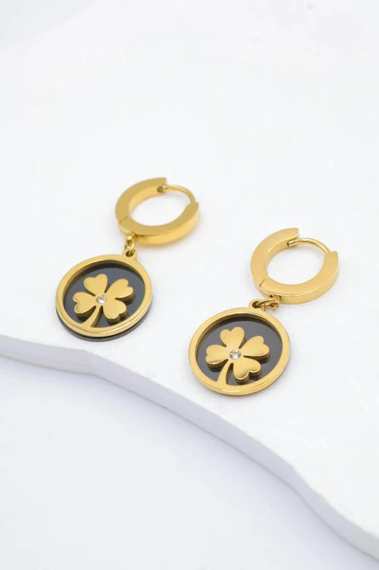 Boucles d’oreilles en acier inoxydable