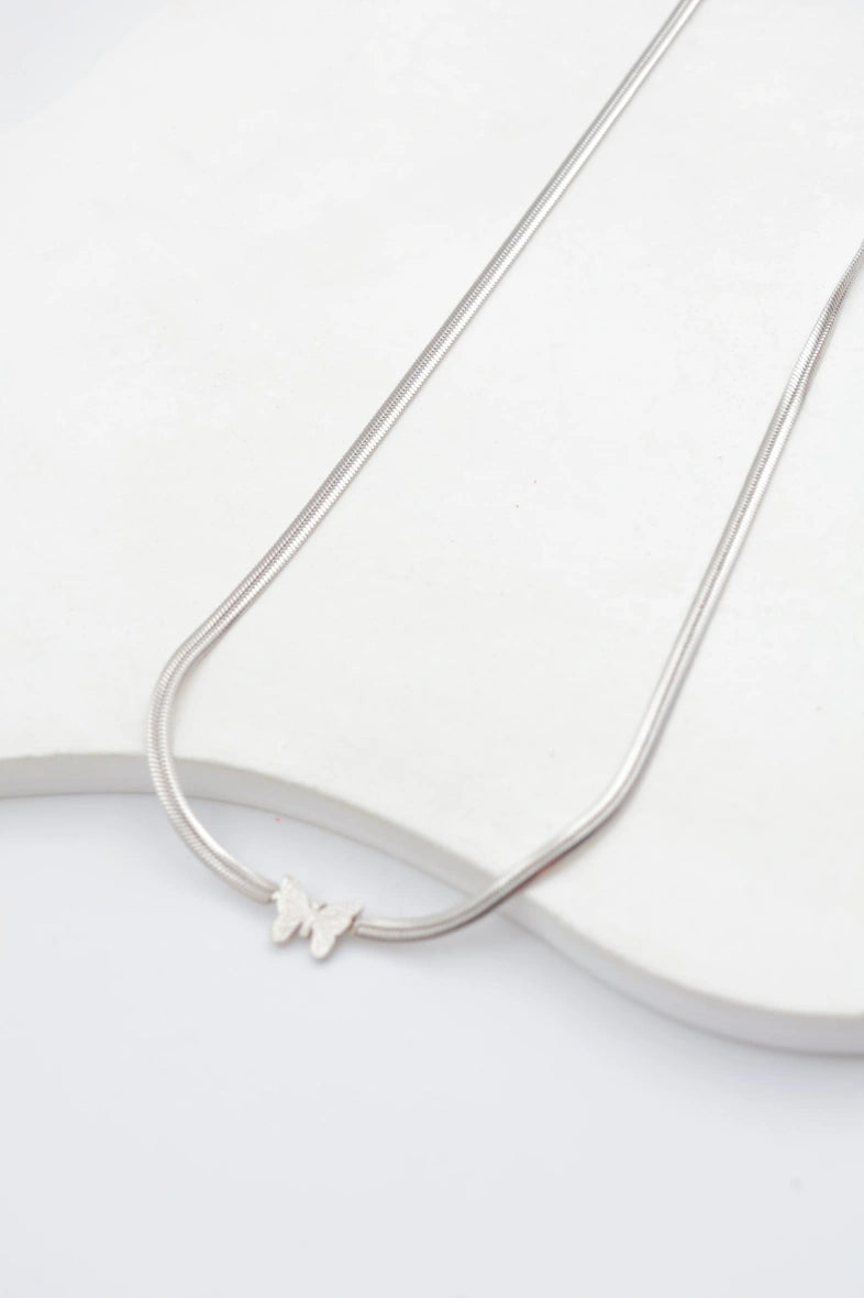 Collier en acier inoxydable - ARGENT