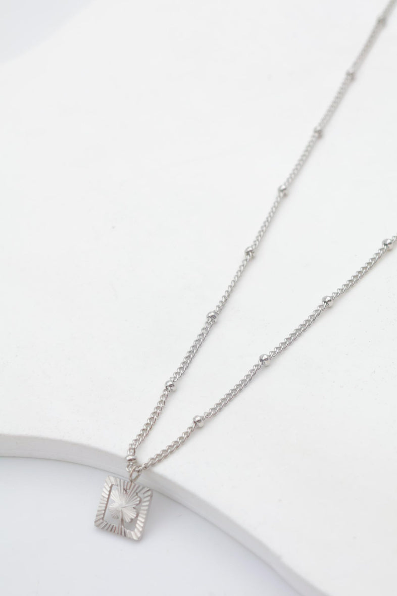 Collier en acier inoxydable - ARGENT
