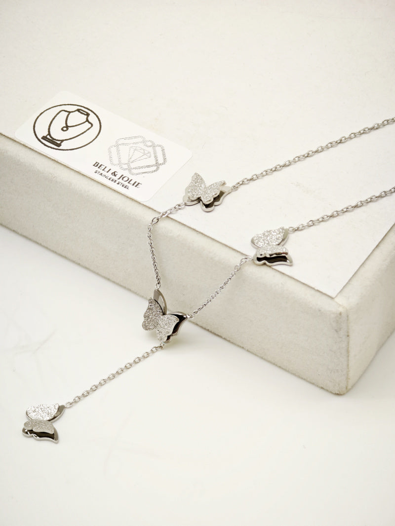 Collier en acier inoxydable - ARGENT